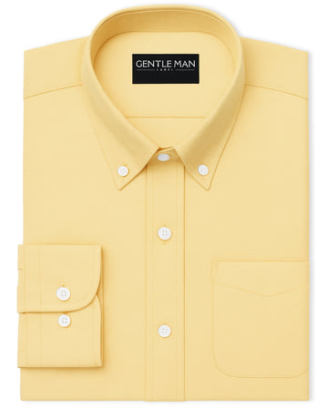 Lemon Oxfords Cotton Shirt For Men