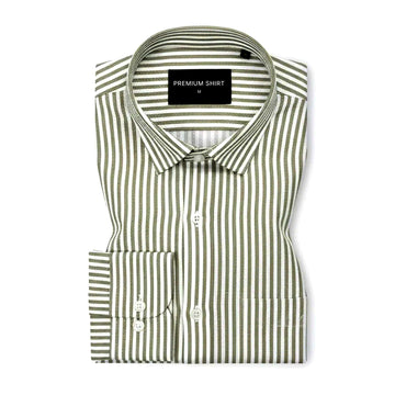 Golden Era Pinstripe Linen Shirt