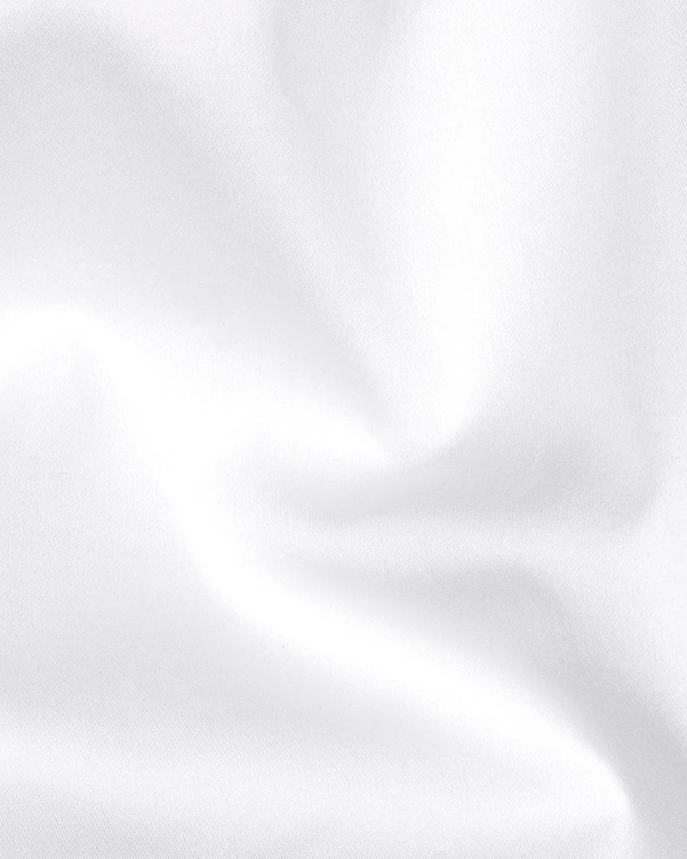 Pearl white Satin Shirt for Men