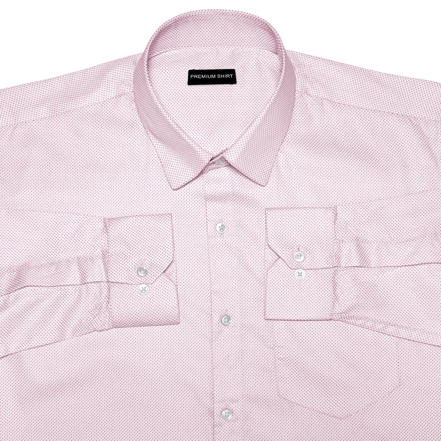 Soft Pink Party Wear Shirt for Men