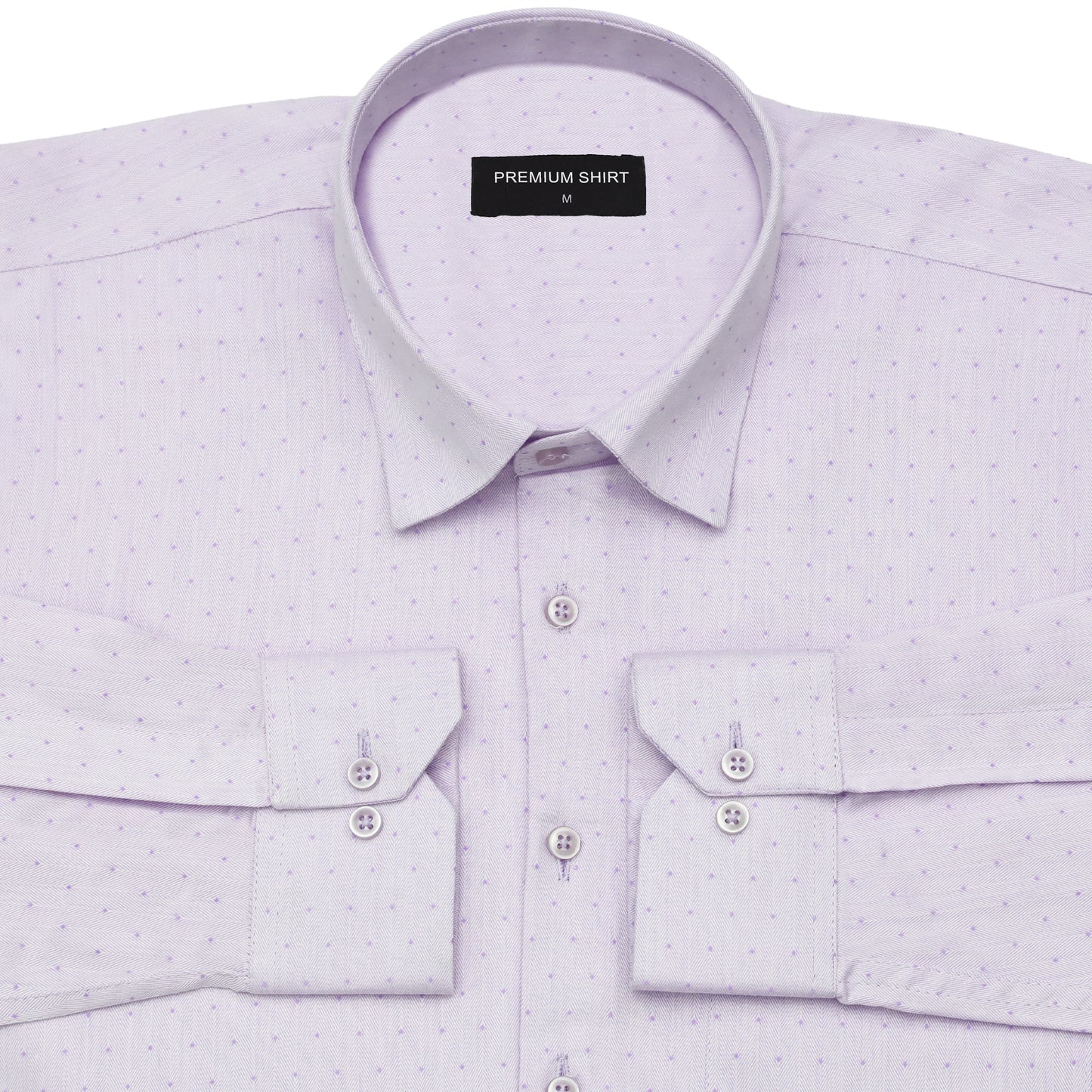 Soft Lavender Party Wear Shirt for Men