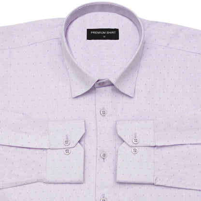 Soft Lavender Party Wear Shirt for Men