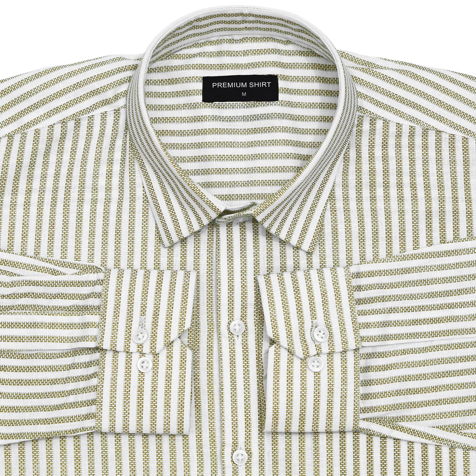 Golden Era Pinstripe Linen Shirt