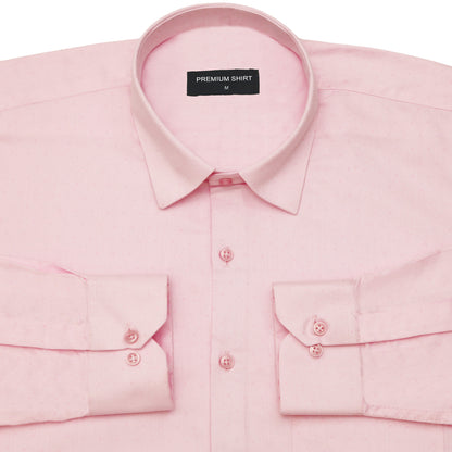 Candy Pink Party Wear Shirt for Men