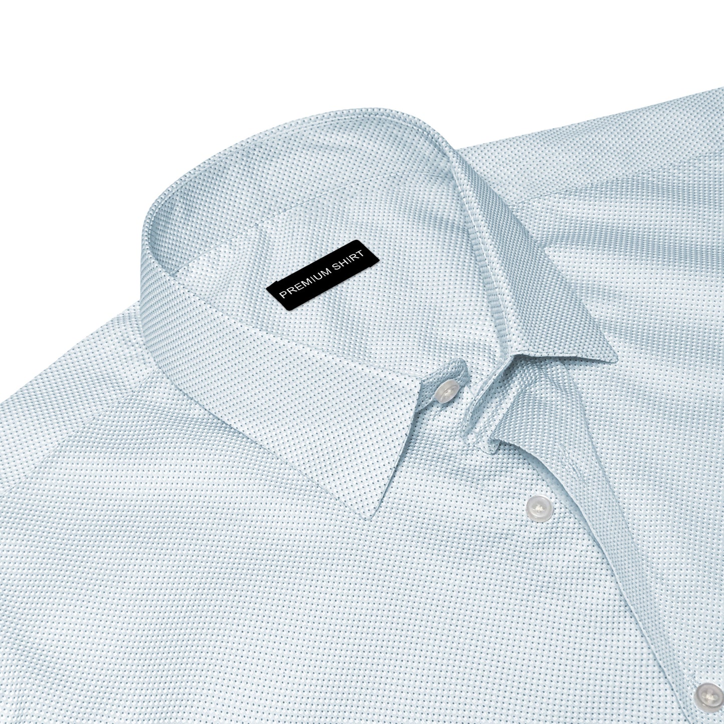 Soft Blue Party Wear Shirt for Men
