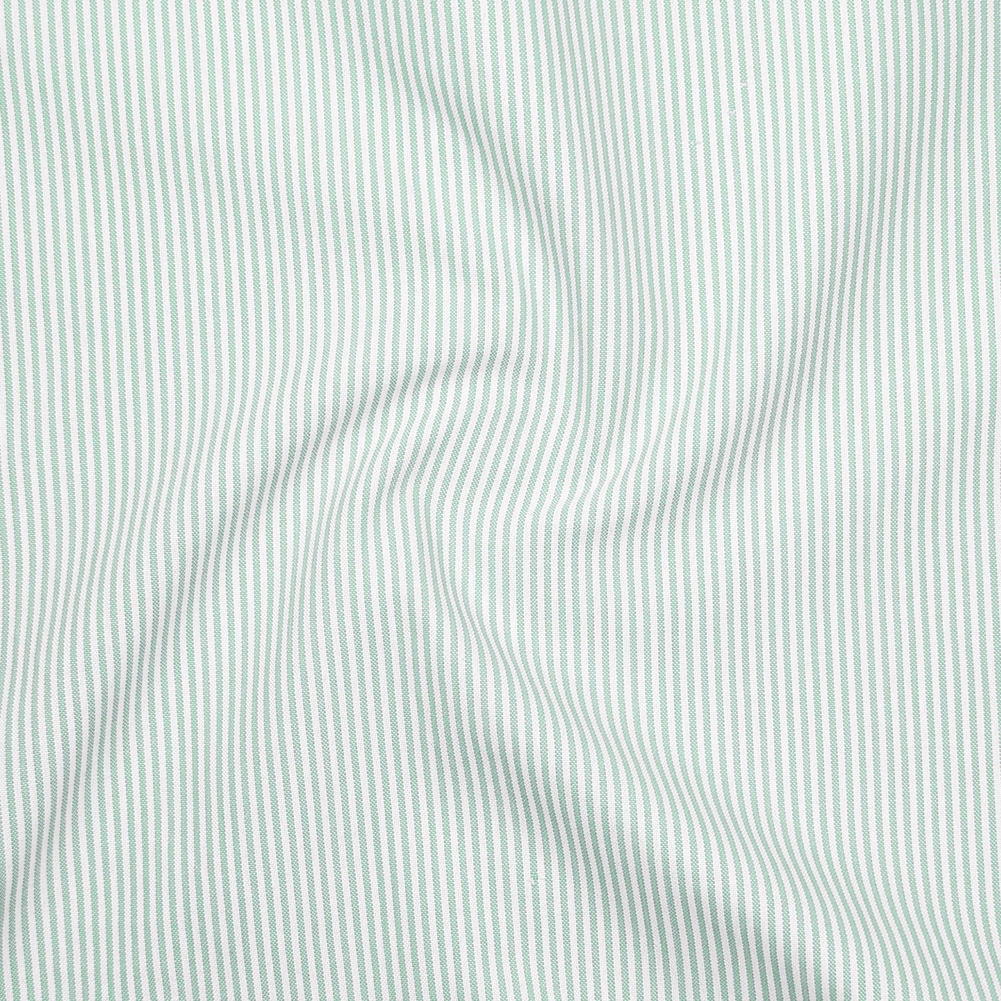 Bold Mint Pinstripe Oxford Shirt For Men