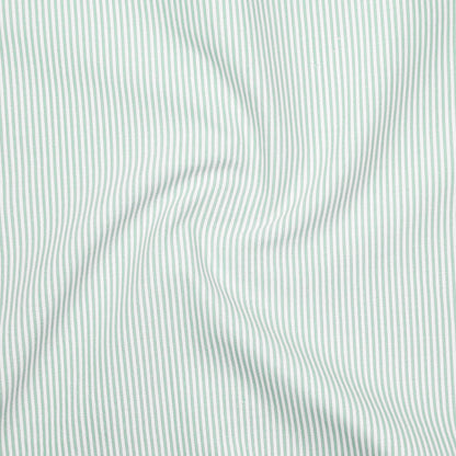 Bold Mint Pinstripe Oxford Shirt For Men