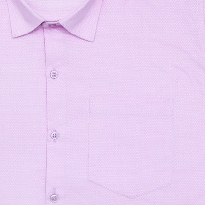 Lilac Glow Party Wear Shirt for Men