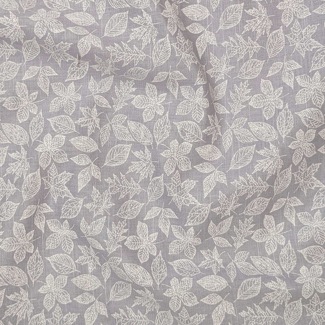 Frosted Lavender Abstract Linen Shirt