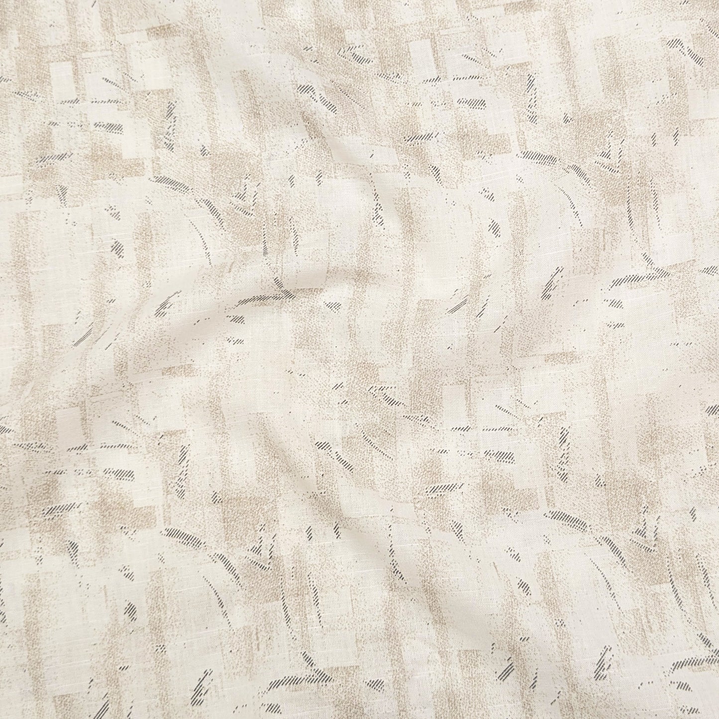 Pack of 2 Frosted Lavender & Sandstone Abstract Linen Shirts Bundle For Men