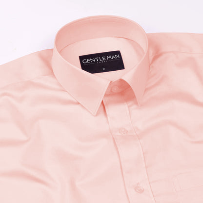 Pack of 2 Blush Pink Satin & Sandstone Abstract Linen Shirts Bundle for Men