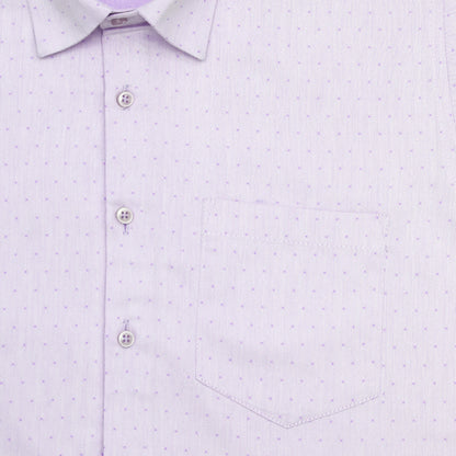 Soft Lavender Party Wear Shirt for Men