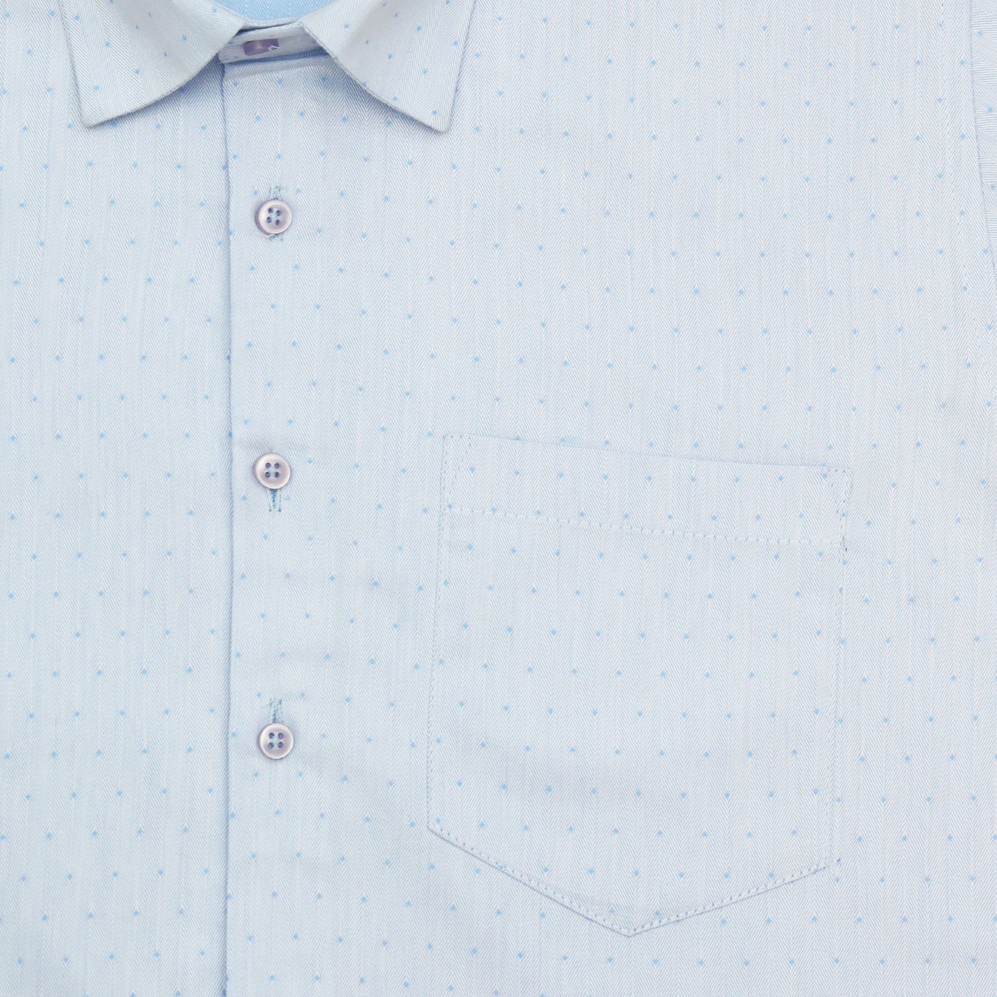Glacier Blue Party Wear Shirt for Men