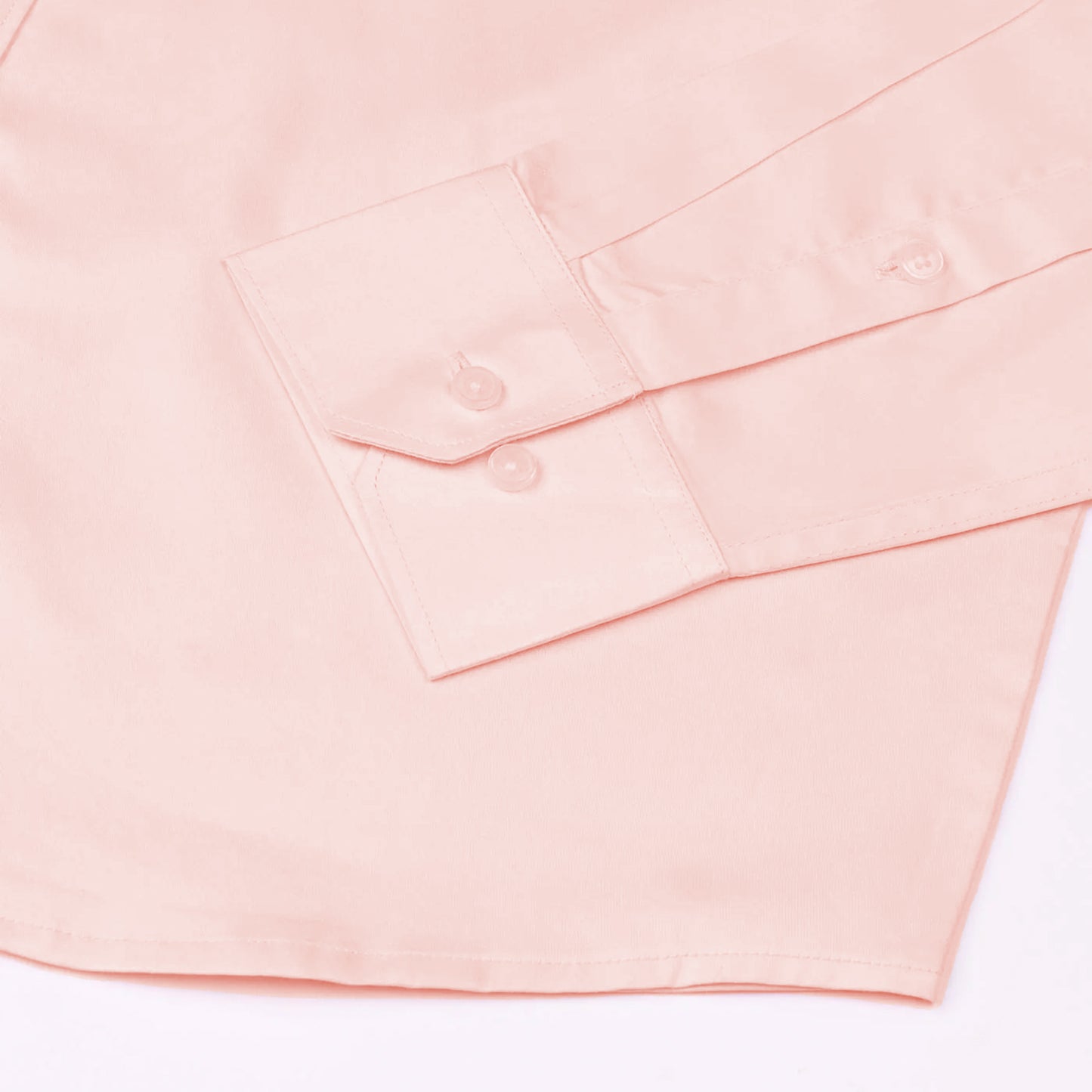 Blush Pink Satin Shirt for Men