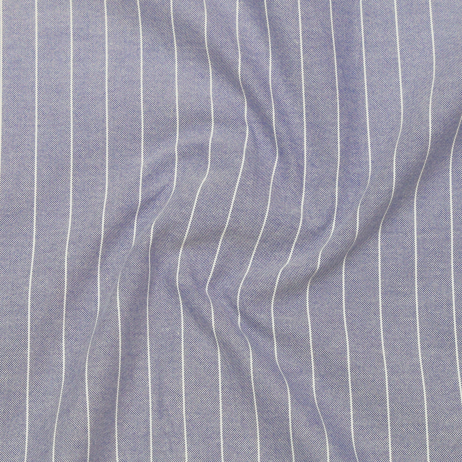 Periwinkle Pinstripe Oxford Shirt