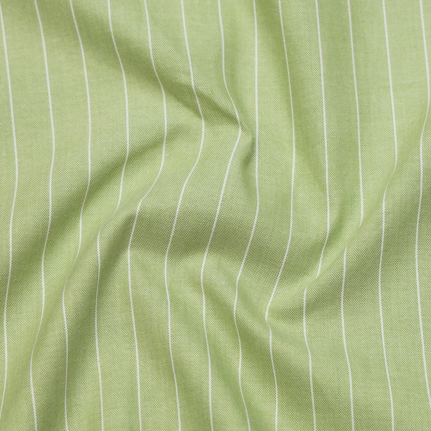 Pistachio Pinstripe Oxford Shirt For Men