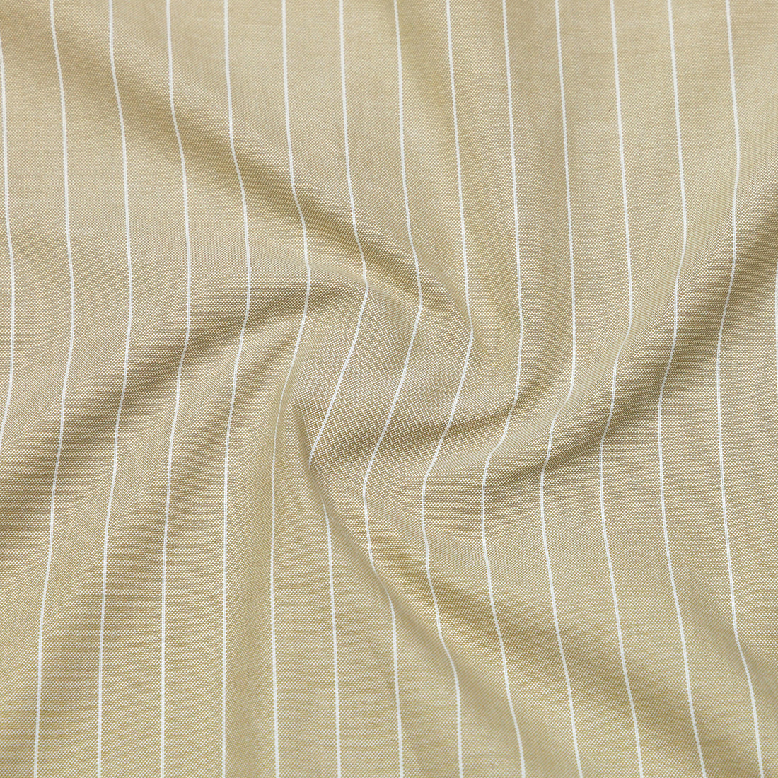 Desert Beige Pinstripe Oxford Shirt