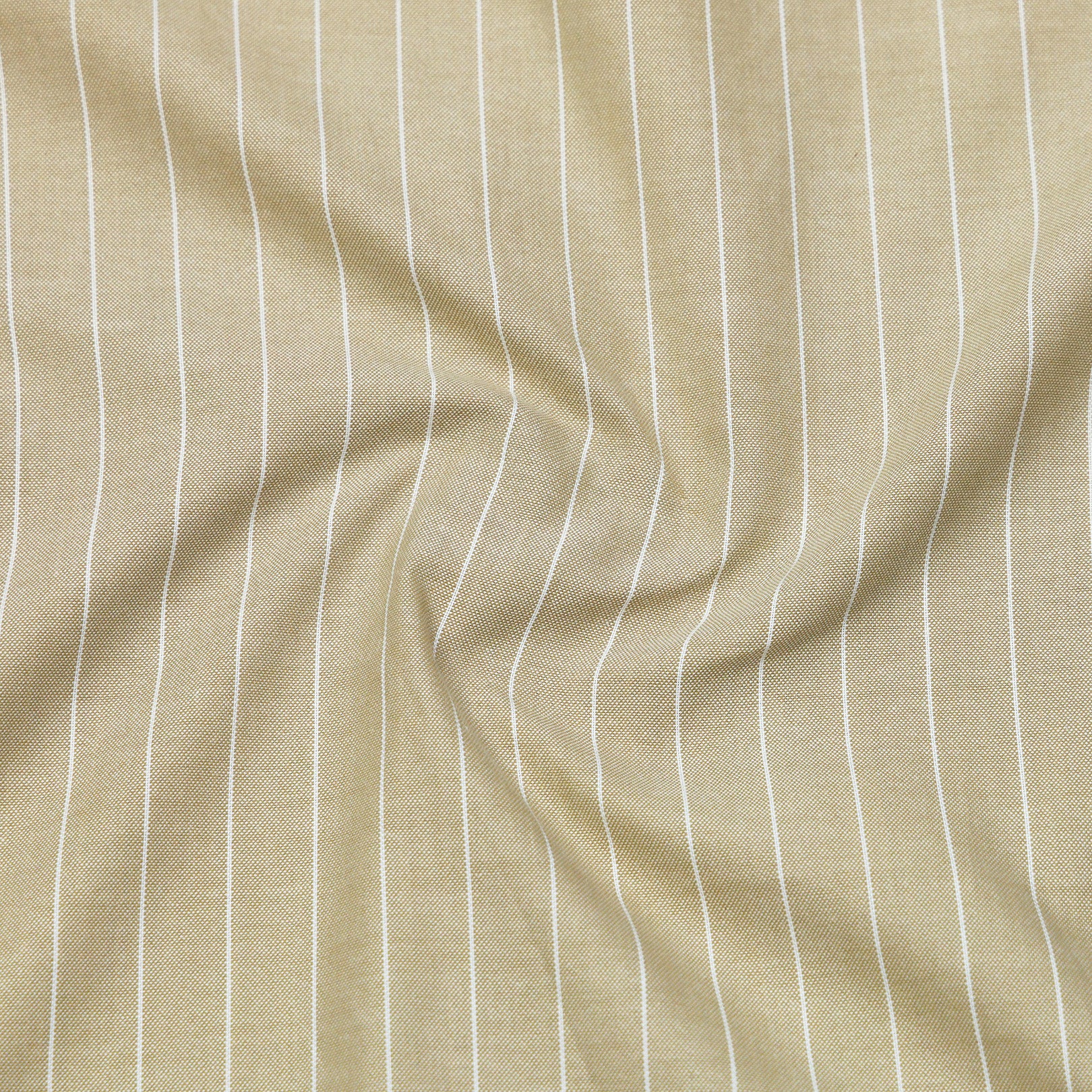 Desert Beige Pinstripe Oxford Shirt