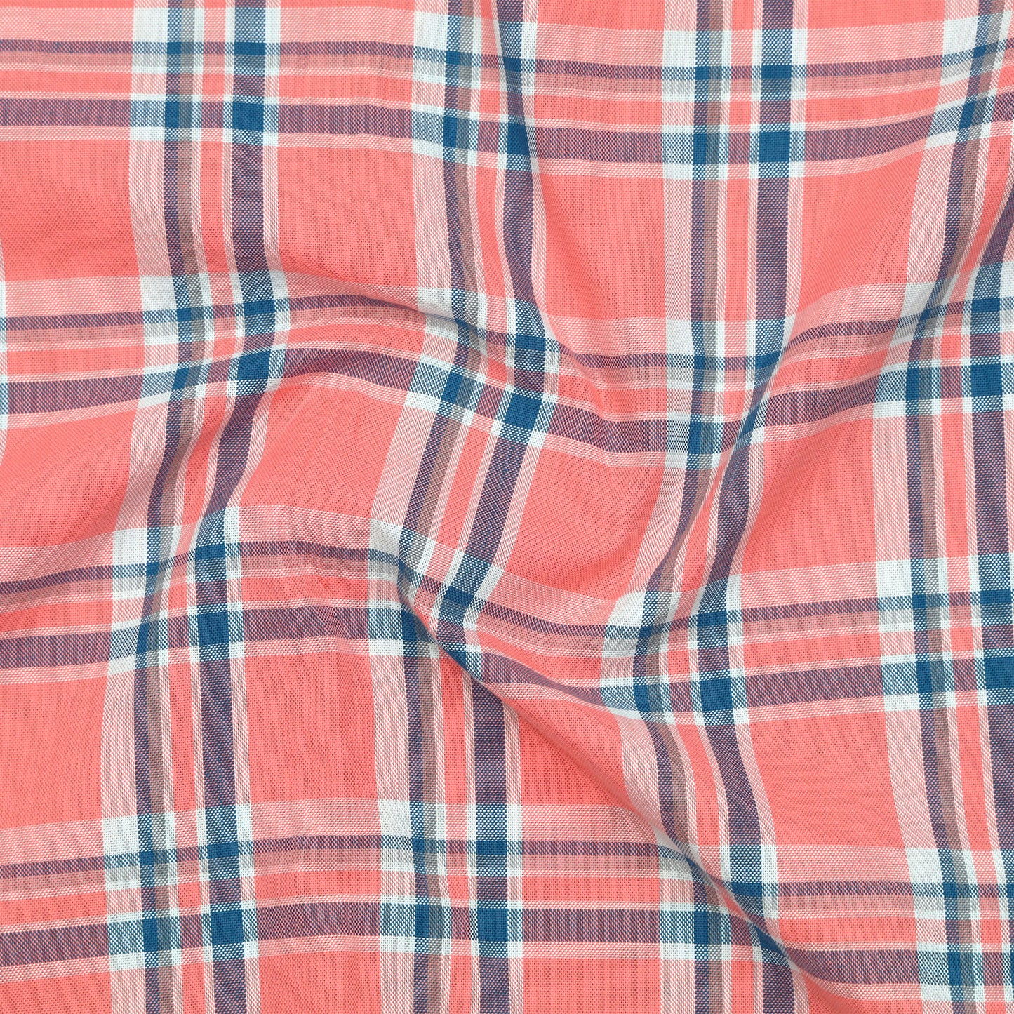 Coralberry Classic Check Cotton Shirt for Men