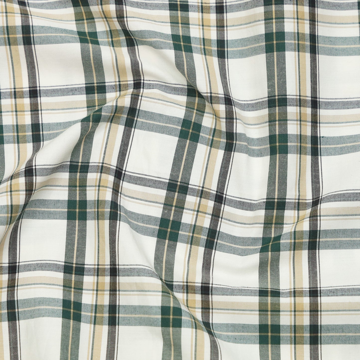 Amber Forest Classic Check Paper Cotton Shirt For Men