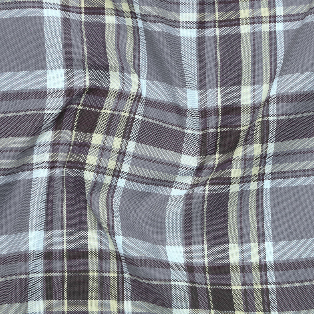 Walnut Beige Classic Check Cotton Shirt for Men