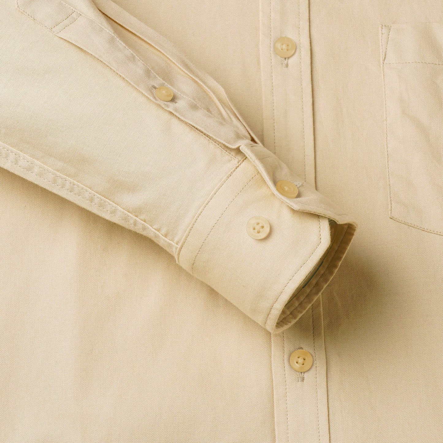 Cream Northface Shirt for Man