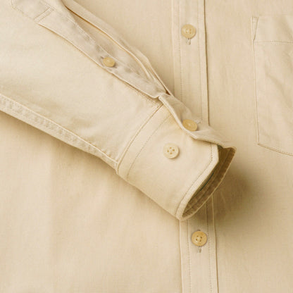 Cream Northface Shirt for Man