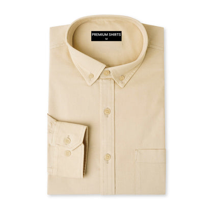 Cream Northface Shirt for Man