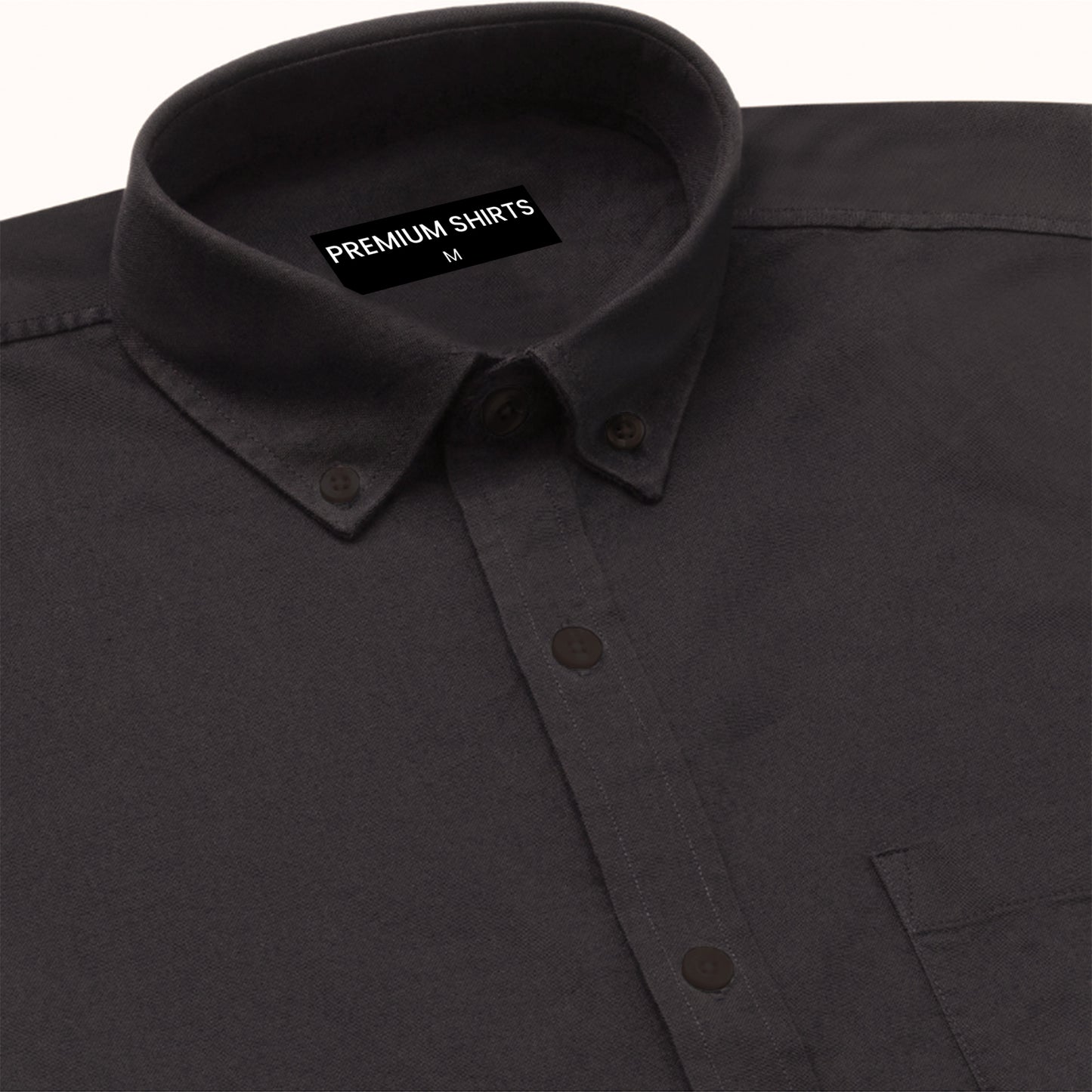 Dark Grey Northface Shirt for Man