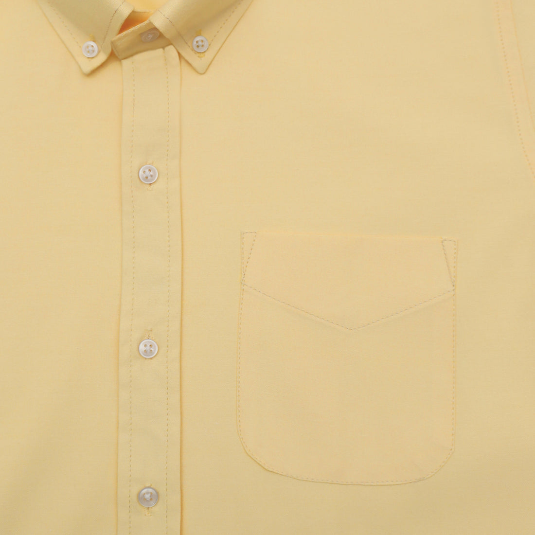Lemon Oxford Cotton Shirt For Men