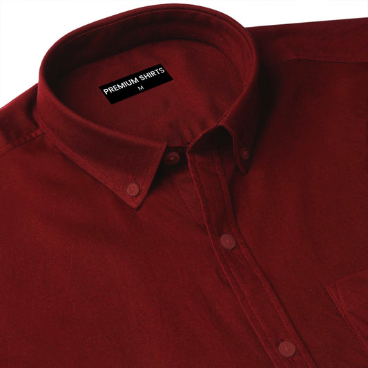 Maroon Northface Shirt for Man