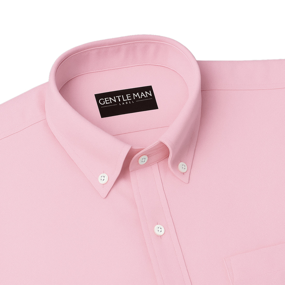 Pink Oxfords Cotton Shirt For Men