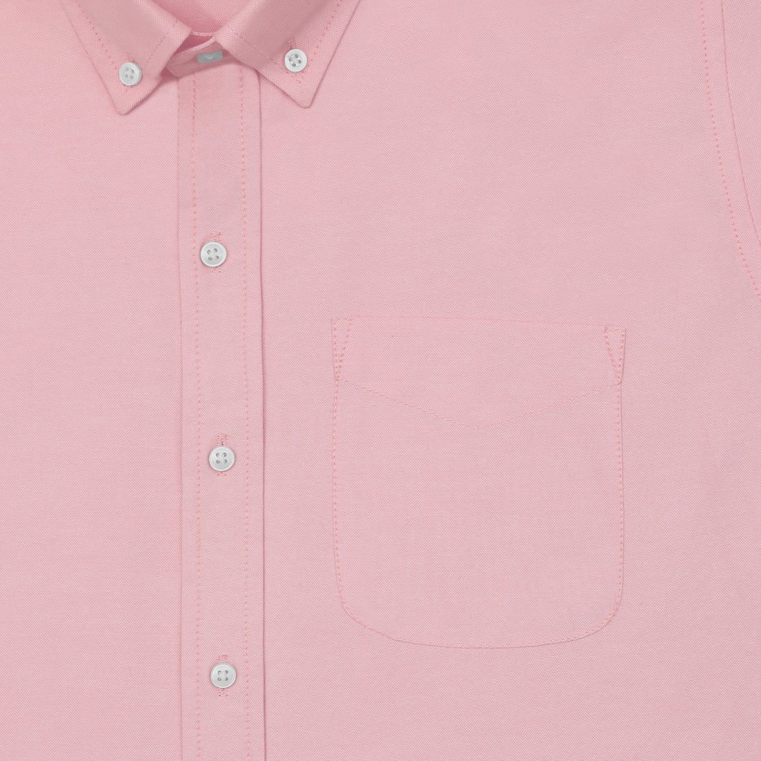 Pink Oxford Cotton Shirt For Men