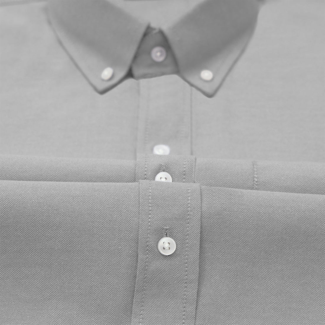 Pack of 2 Silver Oxford & Crymson Red Classic Check Cotton Shirts Bundle For Men