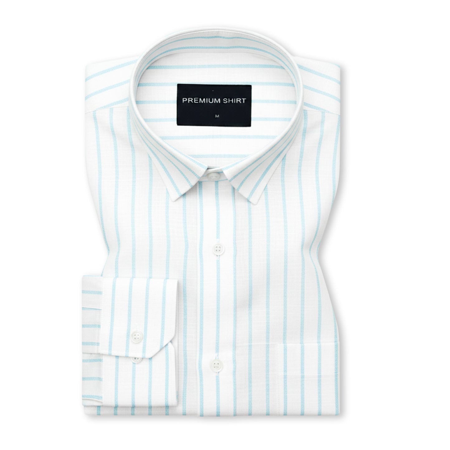 Skyline Pinstripe Linen Shirt For Men