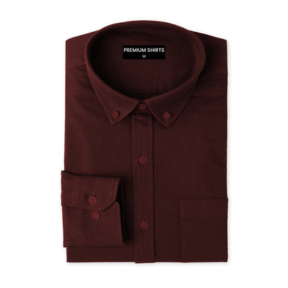 Wine Northface Shirt for Man