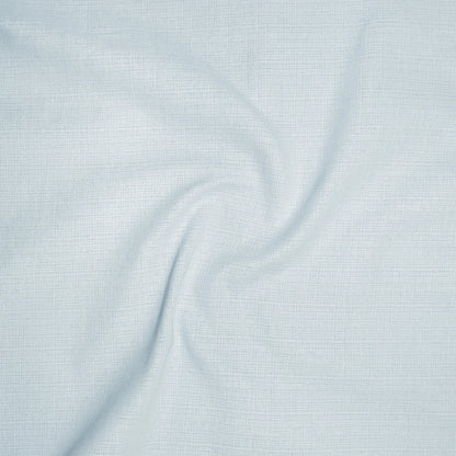 Sky Blue Textured Linen Shirt For Men