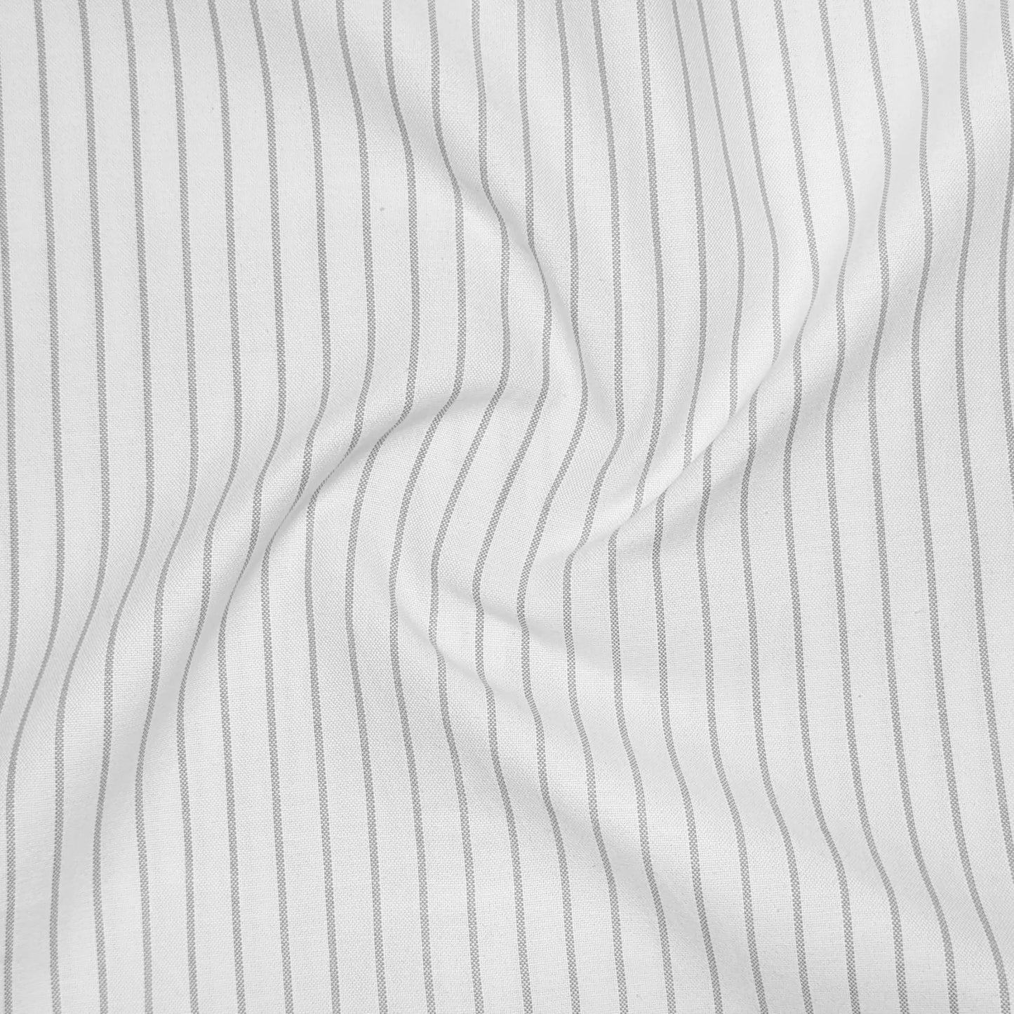 Bold Grey Pinstripe Oxford Shirt For Men