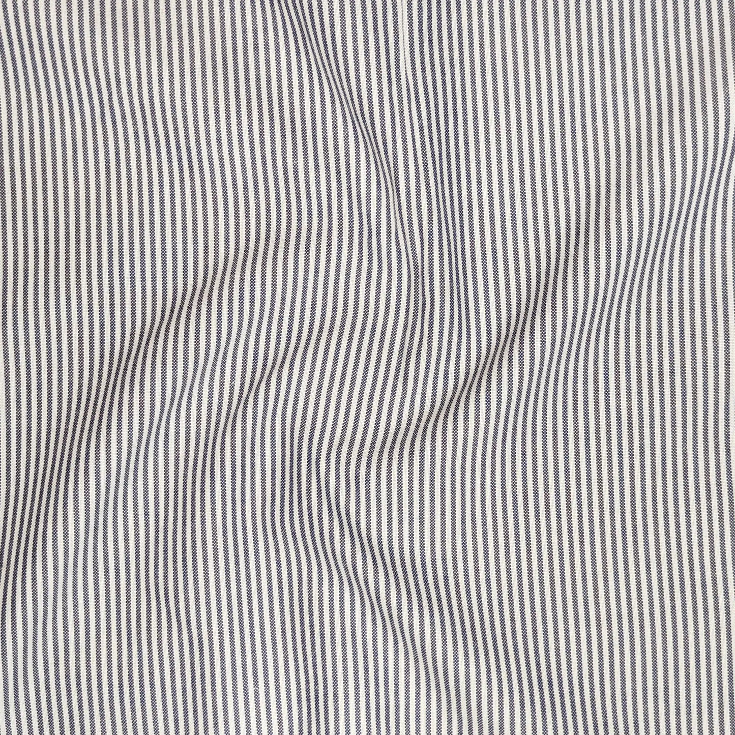 Bold Black Pinstripe Oxford Shirt For Men