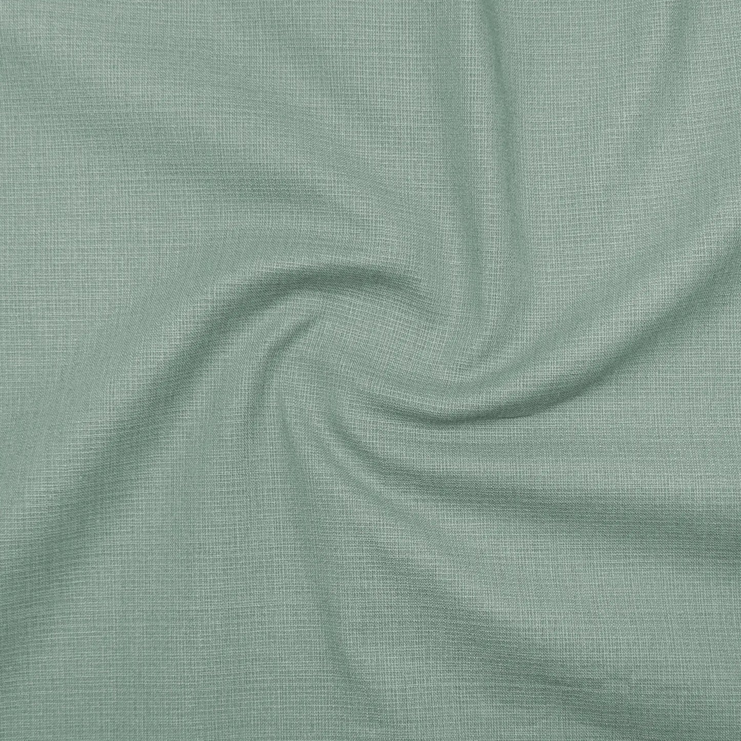 Green Textured Linen Shirt For Men