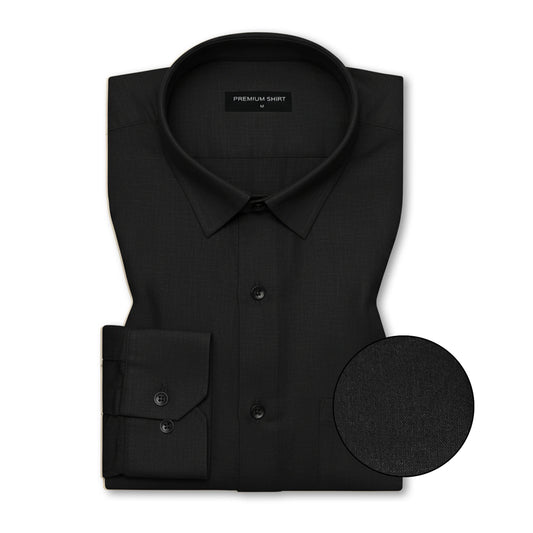 Black Linen Shirt For Men