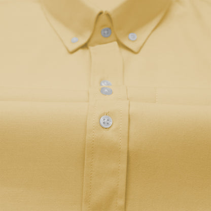 New Lemon Oxford Cotton Shirt For Men
